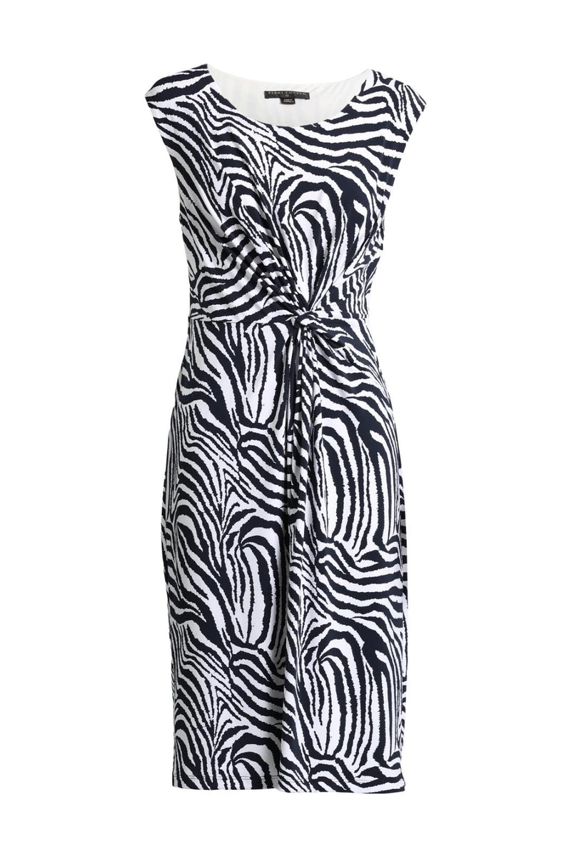 Buy Black And White Animal Print Dress Perri Cutten RELOOP