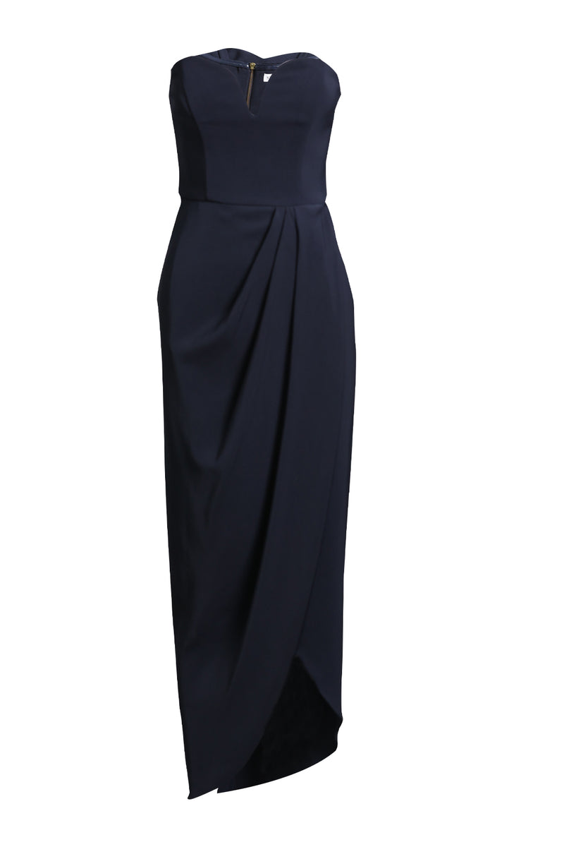 Shona Joy Core U Bustier Draped Dress HOT Cocktail Dress Shona Joy Maroon  Dress Burgundy Dress