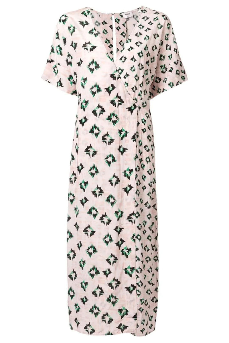 Animal Print Suboo Wrap Dress for Women