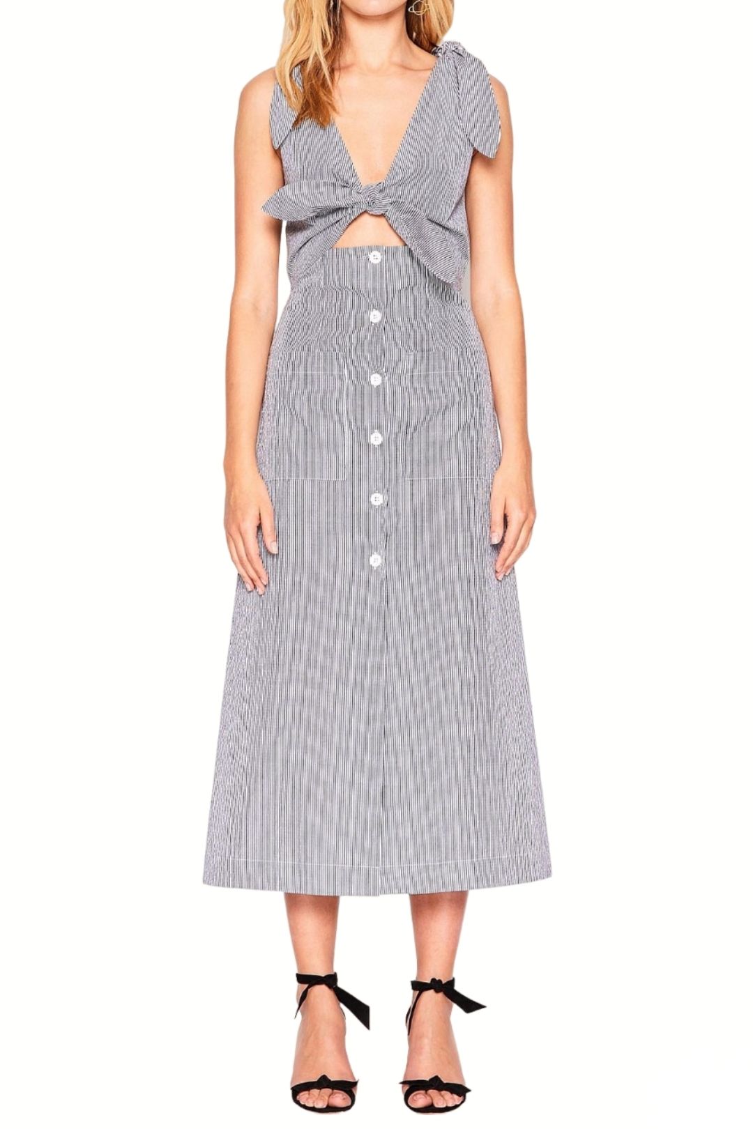 alice mccall lotus midi dress Talulah La Maison White Lotus Midi Dress Size 12 BNWT