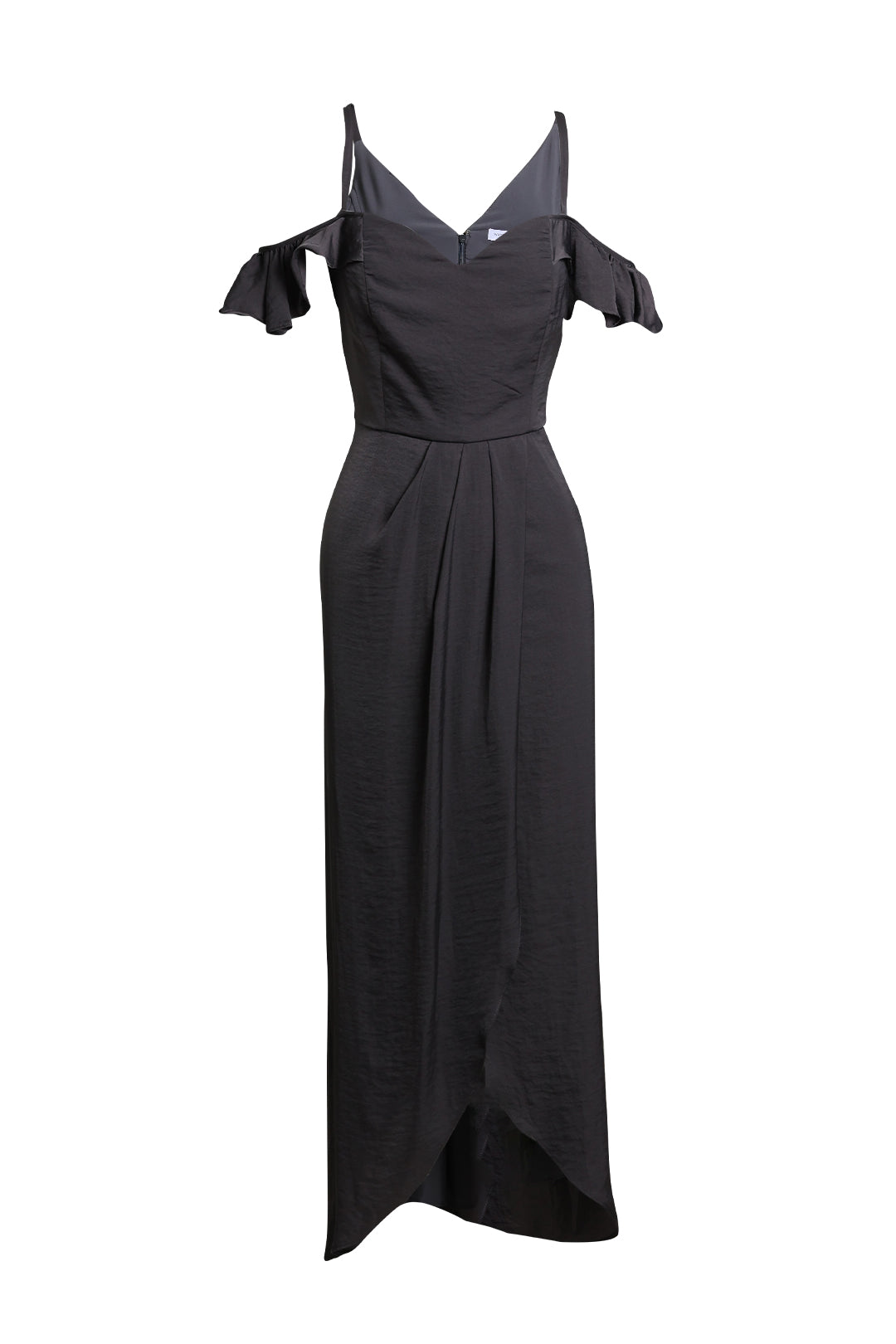 Buy Events Formal Dress in Black Wayne Cooper RELOOP