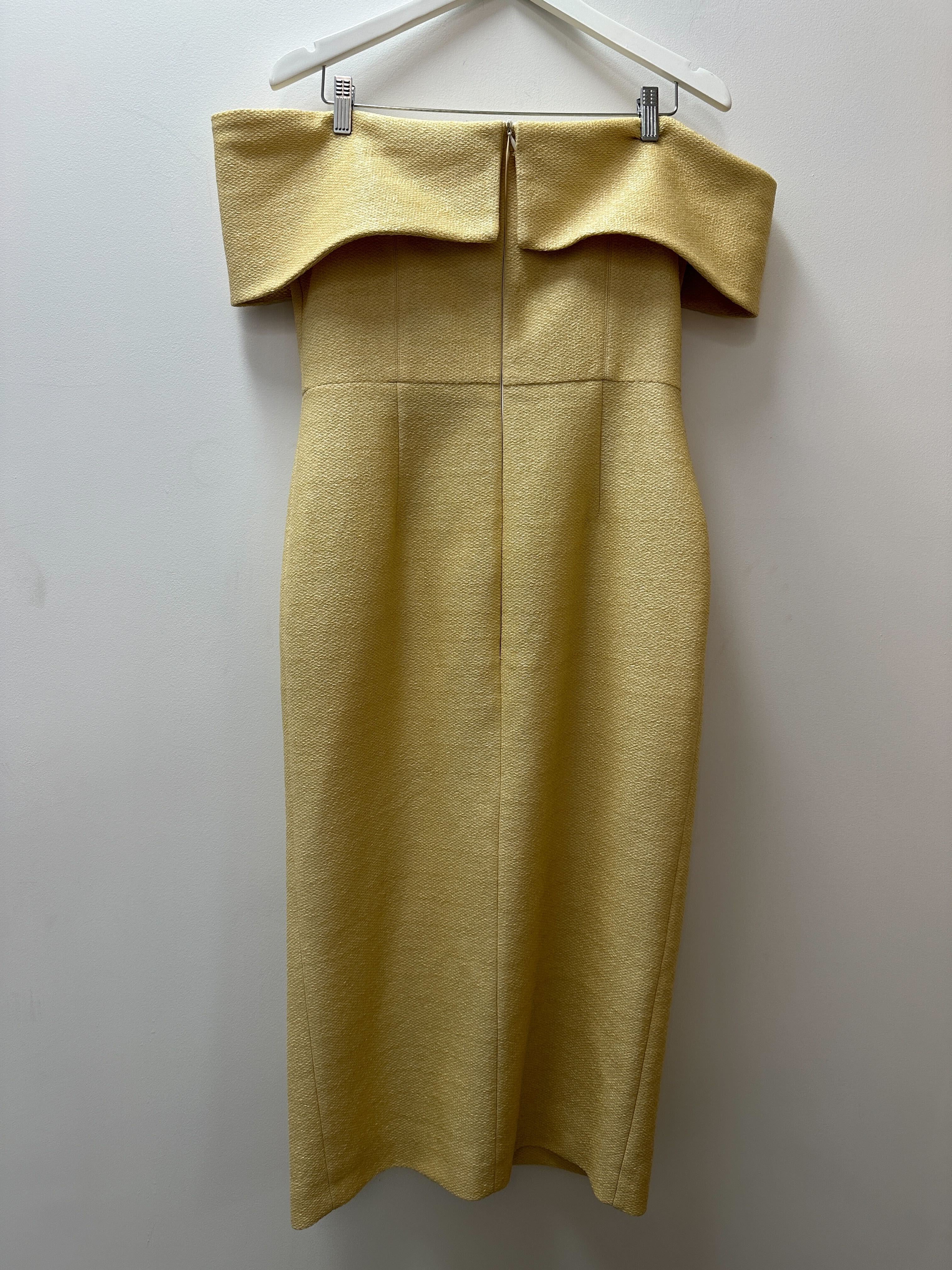 Buy Level Best Off the Shoulder Dress in Almond - Manning Cartell | RELOOP Buy Level Best Off the Shoulder Dress in Almond - Manning Cartell | RELOOP