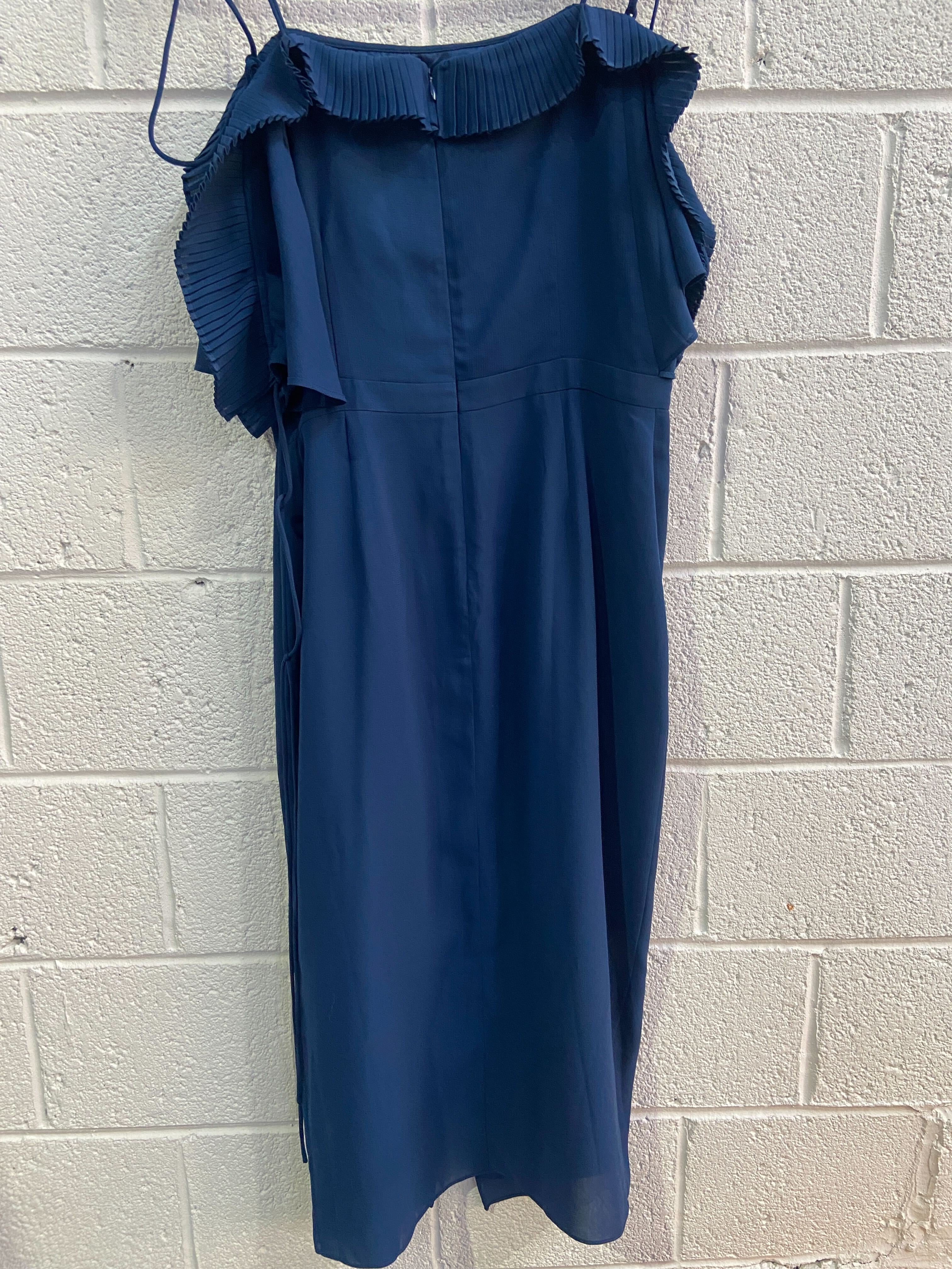 Buy Kate Lace Up Shoulder Dress in Navy Cooper St RELOOP