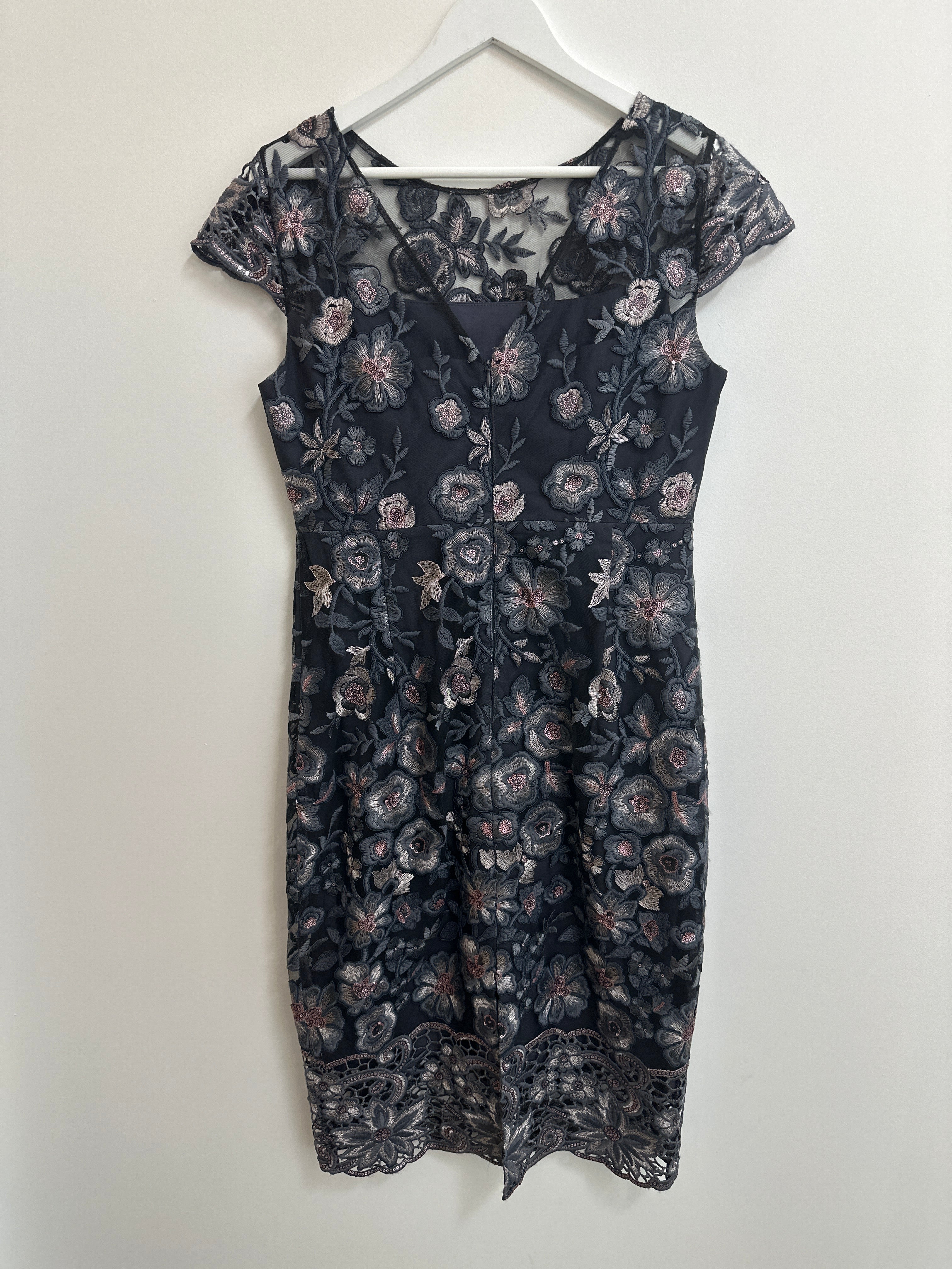 Buy Catherine Floral Embroidered Dress - Anthea Crawford | RELOOP