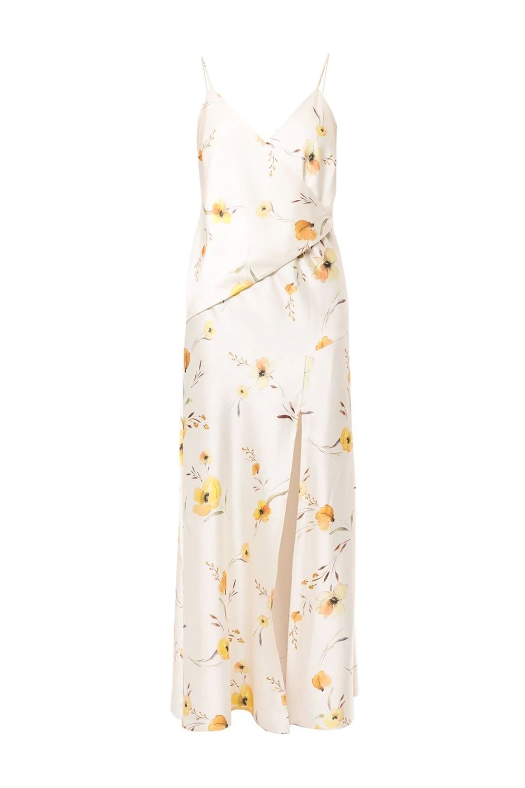 colette wrap midi dress Floral Bec and Bridge for Women elsa dress for kids Cocktail Dress Express Long Color:CRE FABRIC CONTENT